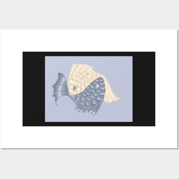 fishes Wall Art by chequer